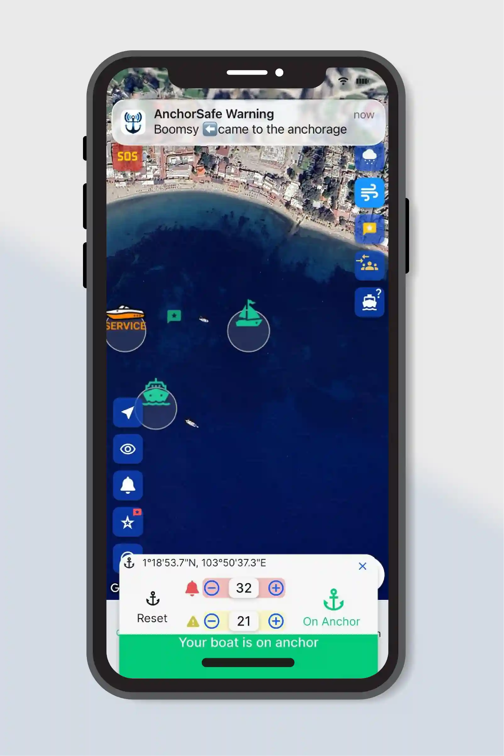 Proximity & Traffic Alerts - Screen2